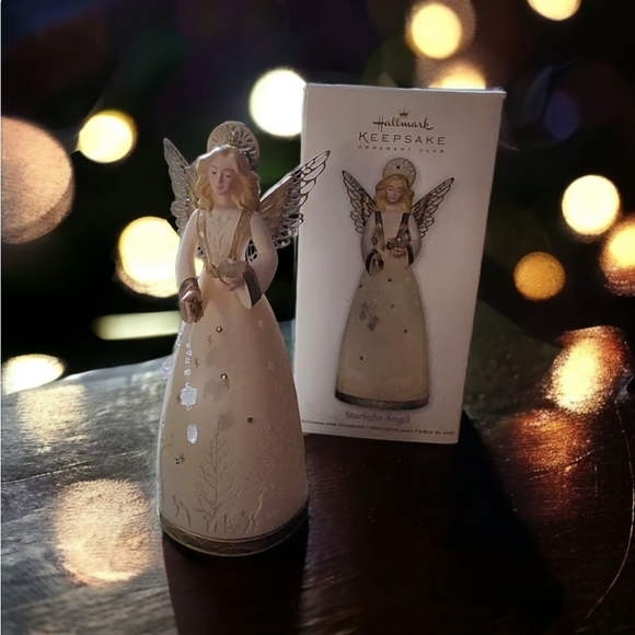 Hallmark Other - Hallmark Keepsake Club Exclusive Starlight Angel Ornament 2011